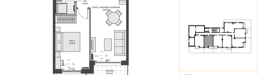 Mieszkanie w inwestycji: Przystań Brzeźno etap 1.2