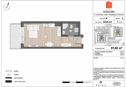 Mieszkanie w inwestycji: Osiedle Łososiowa