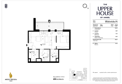 Mieszkanie w inwestycji: The Upper House by Angel