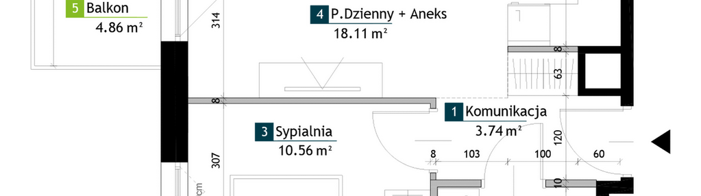 Mieszkanie w inwestycji: Viva Cité 2