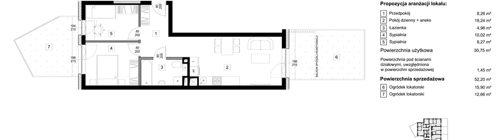 Mieszkanie w inwestycji: Lubelska Osada budynek B6