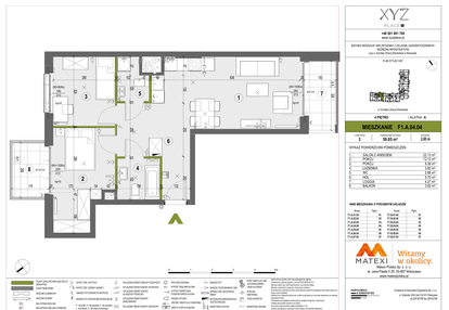 Mieszkanie w inwestycji: XYZ Place