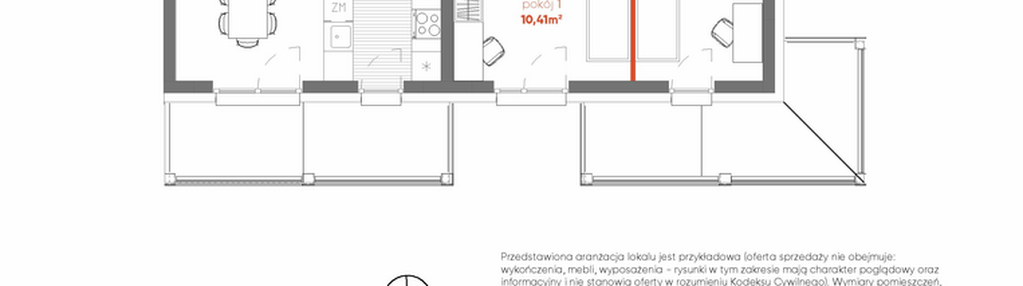 Mieszkanie w inwestycji: Pierwsza Dzielnica - etap III