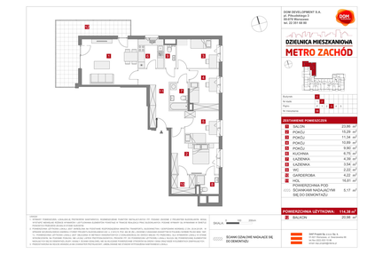 Mieszkanie w inwestycji: Dzielnica Mieszkaniowa Metro Zachód