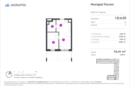 Mieszkanie w inwestycji: Murapol Forum