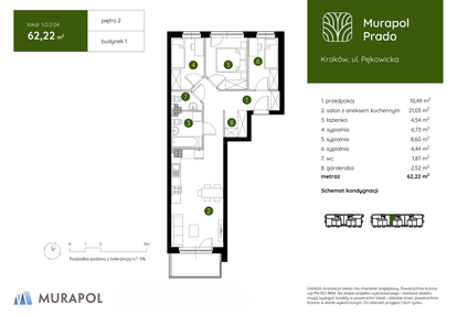 Mieszkanie w inwestycji: Murapol Prado