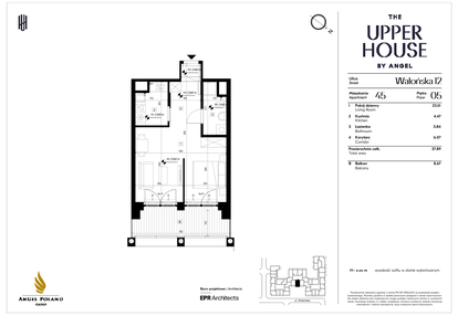 Mieszkanie w inwestycji: The Upper House by Angel