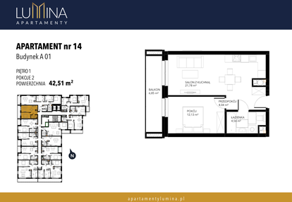 Mieszkanie w inwestycji: Apartamenty Lumina