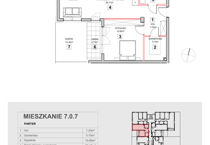 Mieszkanie w inwestycji: Zakątek Harmonia II