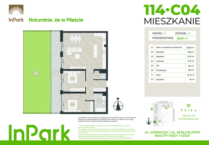 Mieszkanie w inwestycji: InPark