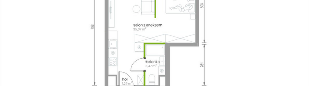 Mieszkanie w inwestycji: Kijowska Vita