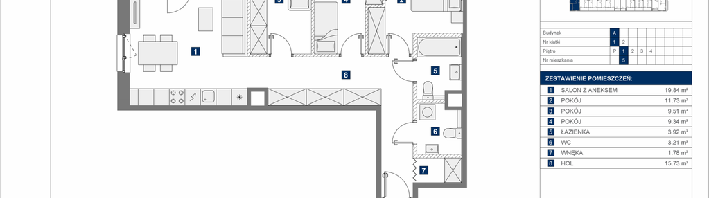 Mieszkanie w inwestycji: Mokotów Sportowy 3.1