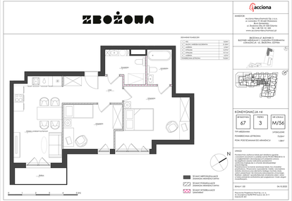 Mieszkanie w inwestycji: Zbożowa