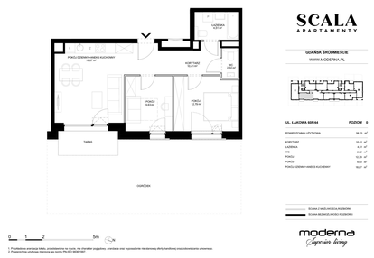 Mieszkanie w inwestycji: Scala