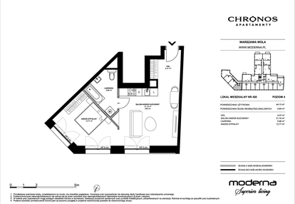 Mieszkanie w inwestycji: Chronos etap II
