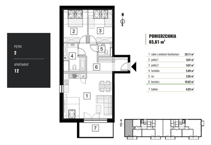 Mieszkanie w inwestycji: Zielony Horyzont II