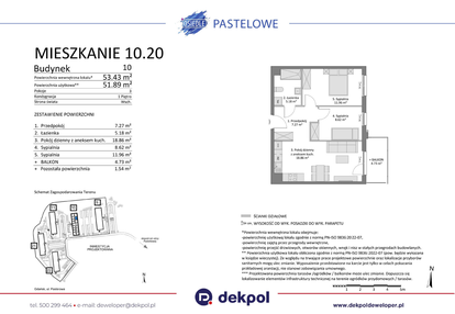 Mieszkanie w inwestycji: Osiedle Pastelowe etap IV