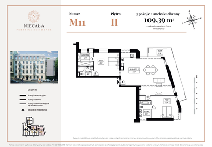 Mieszkanie w inwestycji: Niecała Prestige Residence
