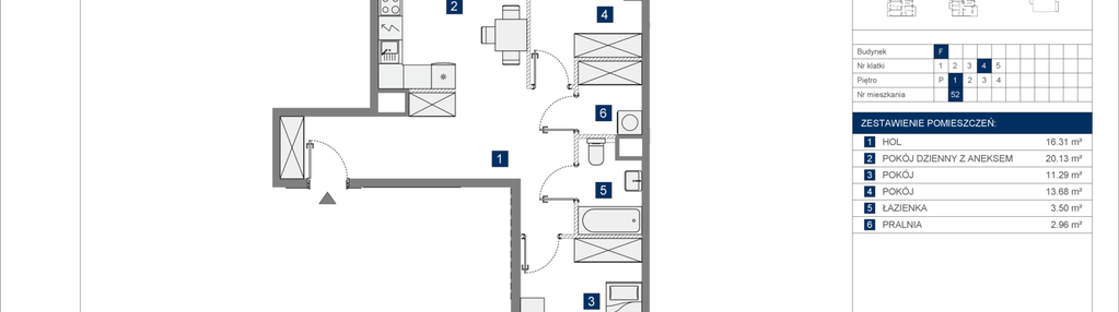 Mieszkanie w inwestycji: Apartamenty Park Matecznego Etap 2