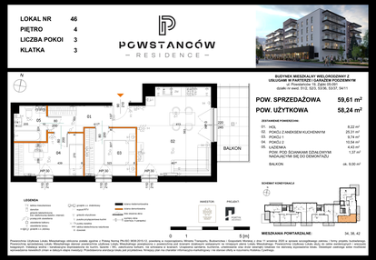 Mieszkanie w inwestycji: Powstańców Residence