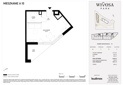 Mieszkanie w inwestycji: Witosa Park