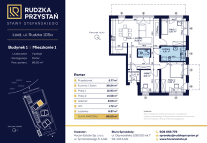 Mieszkanie w inwestycji: Rudzka Przystań