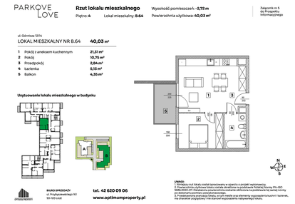 Mieszkanie w inwestycji: Parkove Love