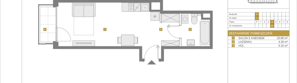 Mieszkanie w inwestycji: Apartamenty Grzybowska 11