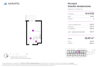 Mieszkanie w inwestycji: Murapol Osiedle Akademickie