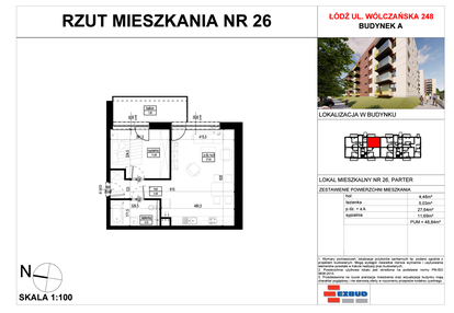 Mieszkanie w inwestycji: Wólczańska 248 - etap II