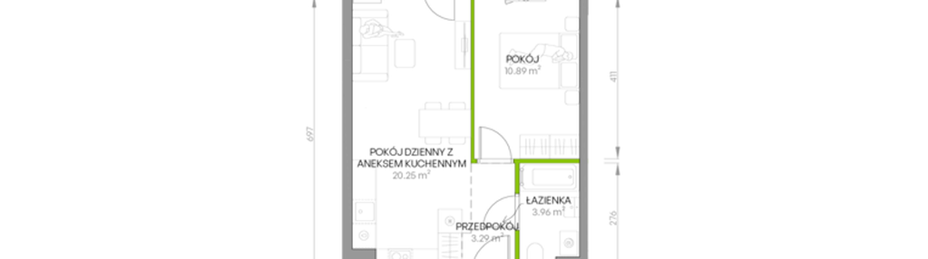 Mieszkanie w inwestycji: Południe Vita