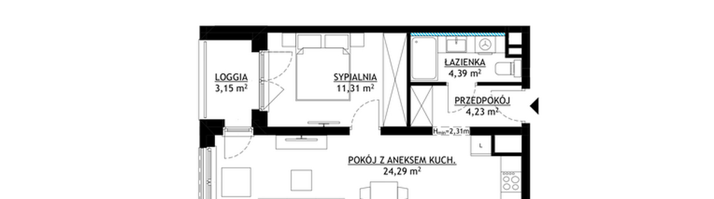Mieszkanie w inwestycji: FUTURO