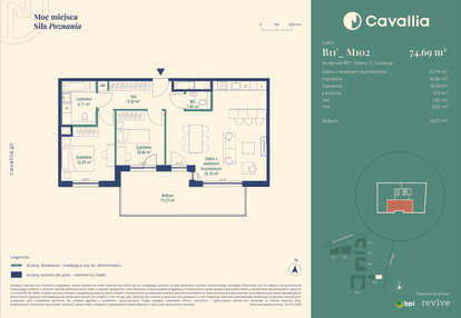 Mieszkanie w inwestycji: Cavallia