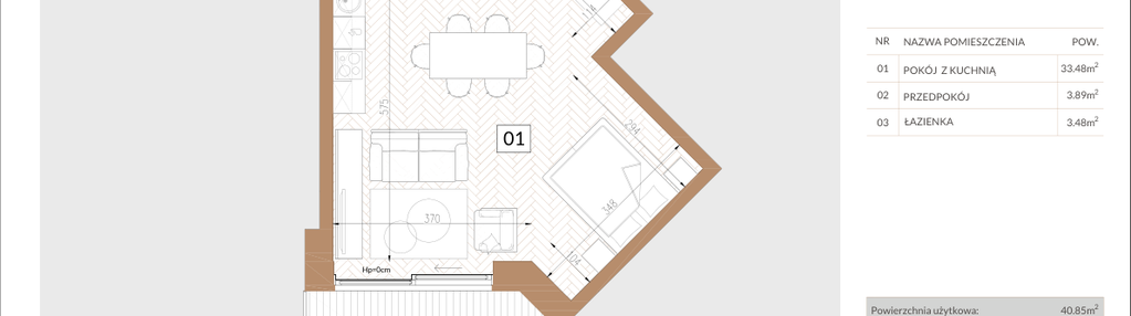 Mieszkanie w inwestycji: Portico Marina