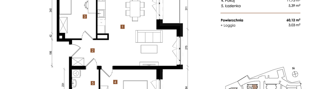 Mieszkanie w inwestycji: Apartamenty Sudetia