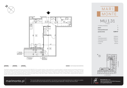 Mieszkanie w inwestycji: Marimonte - apartamenty inwestycyjne