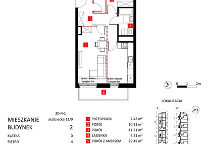 Mieszkanie w inwestycji: Apartamenty Jeździecka