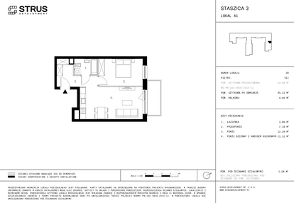 Mieszkanie w inwestycji: Staszica 3