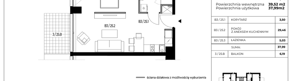 Mieszkanie w inwestycji: Apartamenty Klimatyczna