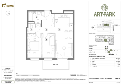 Mieszkanie w inwestycji: Inhome Osiedle ArtPark etap I