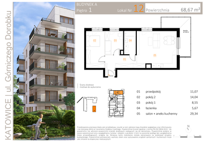 Mieszkanie w inwestycji: Zielony Nikiszowiec
