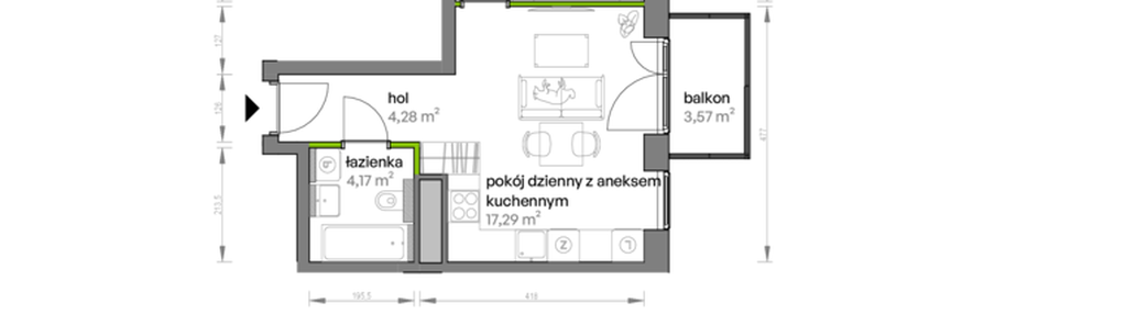 Mieszkanie w inwestycji: Ptasia Vita