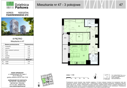 Mieszkanie w inwestycji: Dzielnica Parkowa VIII