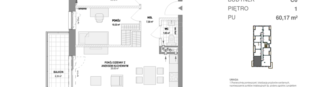 Mieszkanie w inwestycji: Konstelacja etap III