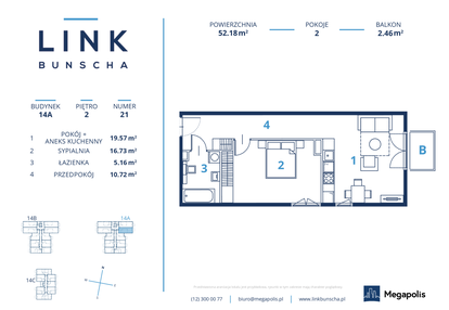 Mieszkanie w inwestycji: LINK BUNSCHA