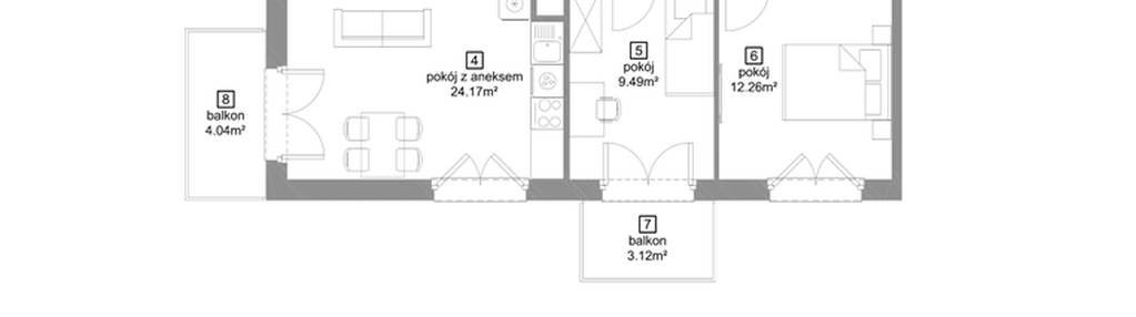Mieszkanie w inwestycji: Strefa Cegielnia 3