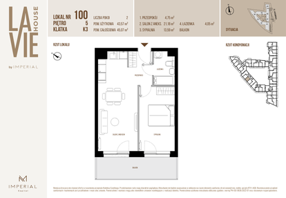 Mieszkanie w inwestycji: La Vie House