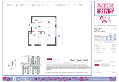 Mieszkanie w inwestycji: Miasteczko Brzeziny II