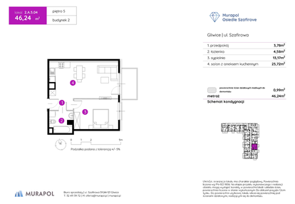 Mieszkanie w inwestycji: Murapol Osiedle Szafirove II