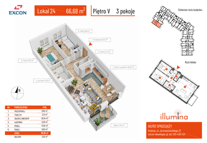 Mieszkanie w inwestycji: Illumina